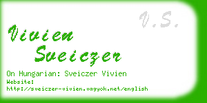 vivien sveiczer business card